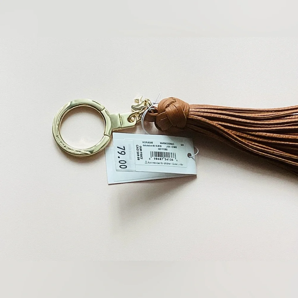 Kate Spade Brown Key & Card Holder Tassel - Picture 5 of 6